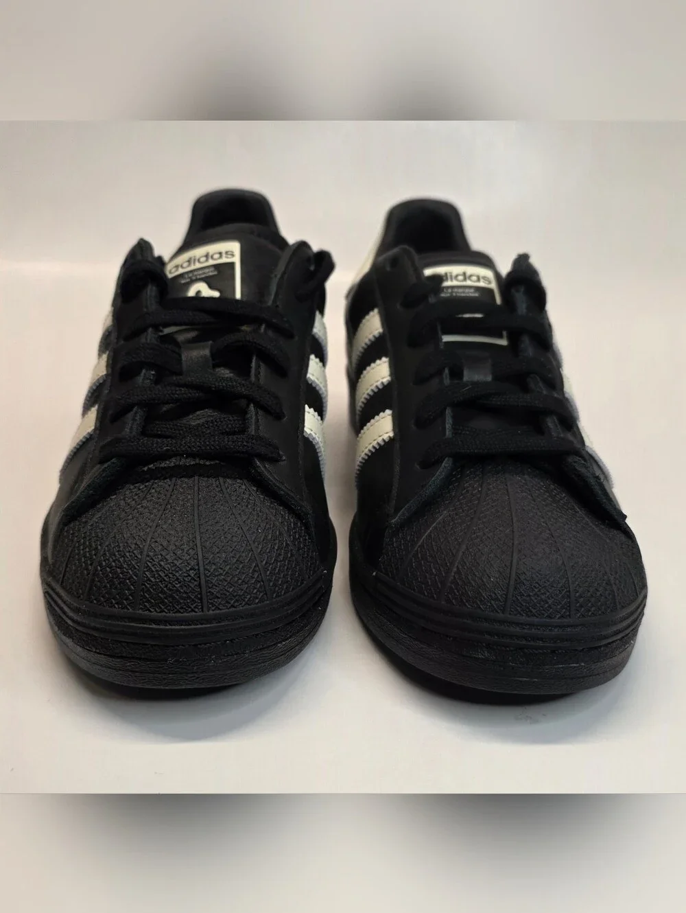 adidas Men’s Black Swim Fins with White Stripe Accents